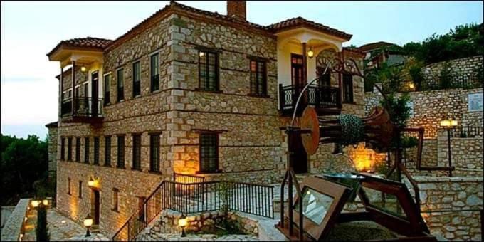 Ellinopyrgos Ξενώνας Αρχοντικό Ελληνοπύργου מראה חיצוני תמונה